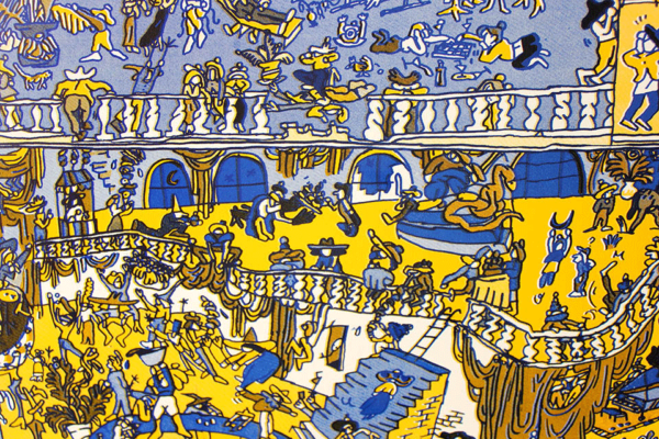 Sérigraphie, poster Léonore EQUOY