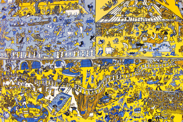 Sérigraphie, poster Léonore EQUOY