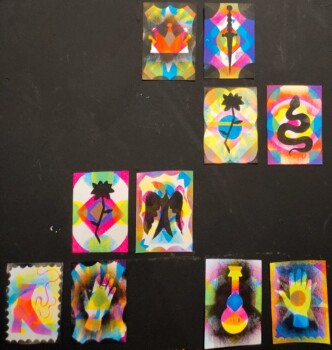 mur d'exposition, Le Spot, Nîmes, 2022