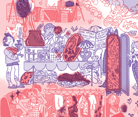 Détail du cherche et trouve à la brocante, Matière Grasse n°8