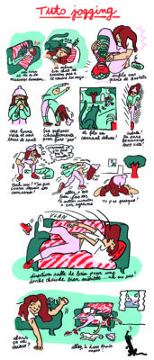 Petite bd tuto envoyée aux CM2 de Jeanménil pour commencer à réfléchir à notre projet de fanzine de tutos