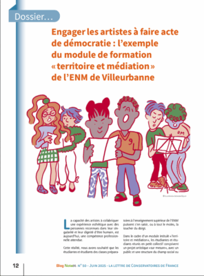 La lettre des conservatoires 2025