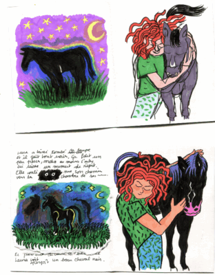 Laura et son ombre, scénario Annaïg Plassard